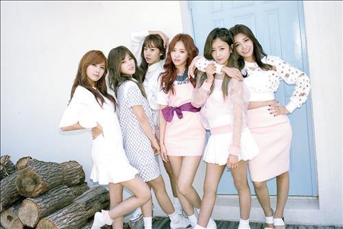 South Korean girl group Apink (Image : Yonhap)