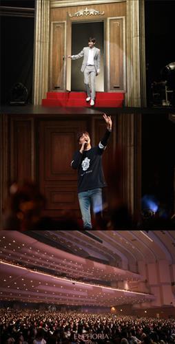 Actor Lee Min-ho was greeted by 10,000 fans at his first "talk concert" in Japan, his management company said Wednesday. (Image : Yonhap)