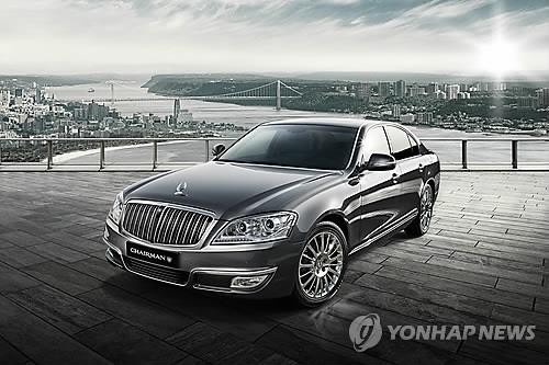 SsangYong Motor announced that it will be launching the ‘Kaiser’, a special version of its Chairman W luxury sedan. (Image : Yonhap)