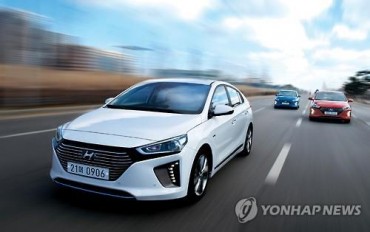 S. Korea’s Hybrid Sales Hit All-time high in 2015