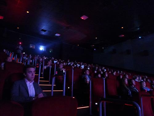 A screening event for the movie was held at CGV LA, located in Los Angeles. (Image : Yonhap)