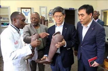LG Offers Medical Instruments to over 700 Disabled People in Kenya