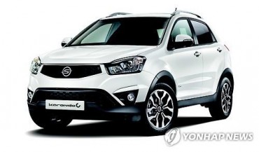 Ssangyong to Recall 2,637 Korando C SUVs for Seat Belt Problems