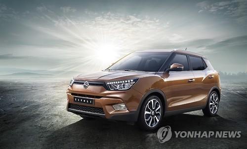 Ssangyong Motor Co, owned by India's Mahindra & Mahindra, plans to unveil the long body version of its popular Tivoli sport utility vehicle next month, an industry source said Thursday. (Image : Yonhap)