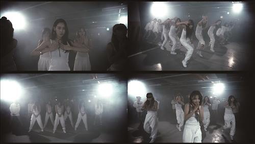 Captures from the choreography practice video of 4minute's "Hate." (Image : Cube Entertainment) 