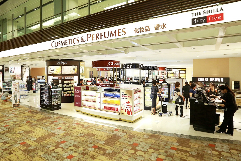 Shilla Duty Free store at Macau International Airport (image: Hotel Shilla Co.)