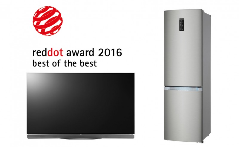 LG Leads Top-Tier Awards Couny  From Global Design Authority Red Dot