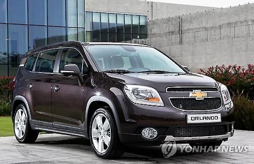 The Chevrolet Orlando by GM Korea Co. (Image : GM Korea)