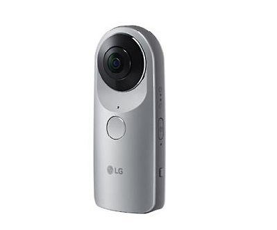 LG Electronics Inc., a latecomer to the virtual-reality (VR) segment, said Thursday its new smartphone camera that rotates 360-degrees officially connects to Google Inc.'s Street View service, announcing its full-fledged debut in the industry. (Image : Yonhap)