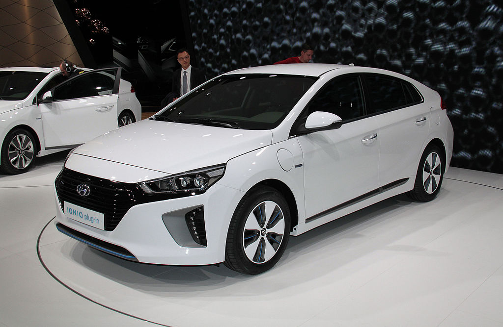 The Hyundai Ioniq currently has a single-charge range of 191km. (image: Wikipedia)