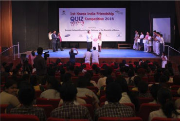 Quiz Competition in New Delhi Tests Knowledge of Korea