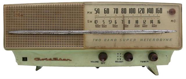 Back to the Future: Radio from 1959 Up for Auction