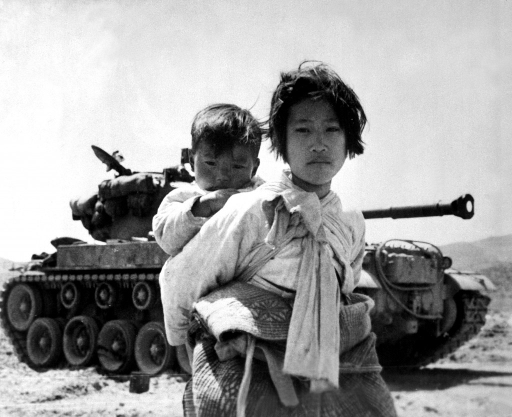 The Korean War broke out in 1950 when Soviet-backed North Korea invaded the U.S.-friendly South Korea on June 25. The war left approximately 1 million military casualties and 2.5 million civilians killed and wounded on both sides. (image: Wikimedia)