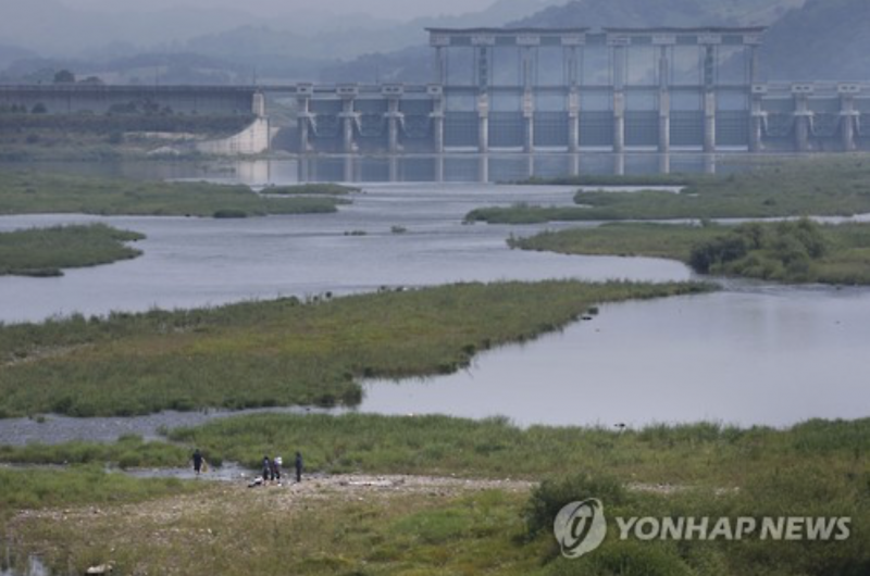 Korean Military Readies for Potential Dam Discharge from North Korea