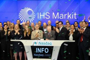 Nasdaq Welcomes IHS Markit Ltd. to the Nasdaq Stock Market