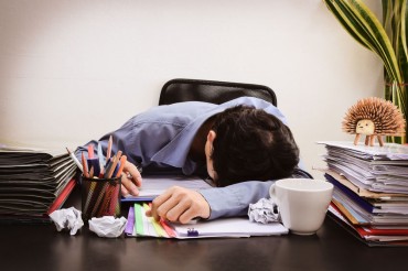 Korean Office Workers Suffer from Stress, Depression