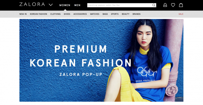 K-Fashion Shop Opens on Southeast Asia’s Top Fashion Portal