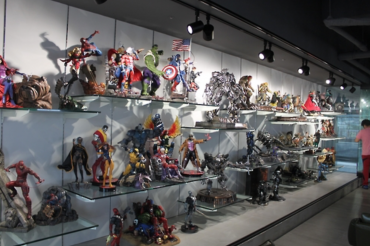 Man Opens Café with Private Collection of 1,000 Action Figures