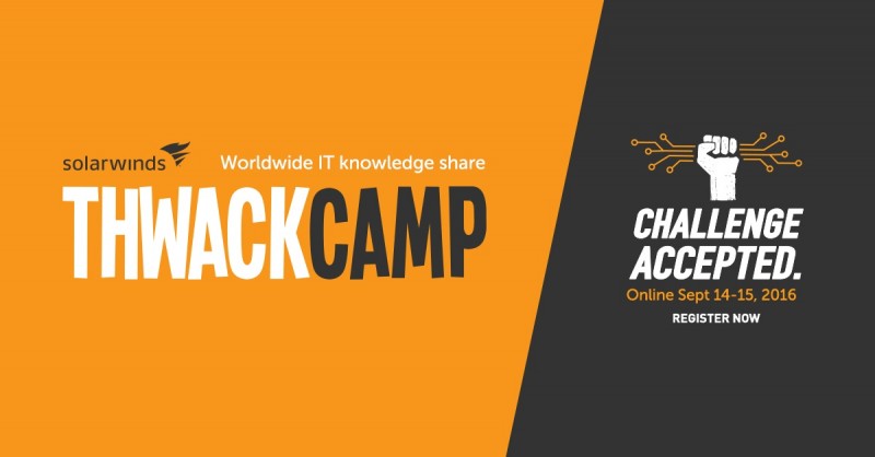 SolarWinds Invites IT Pros to Fifth Annual THWACKcamp Virtual IT Conference