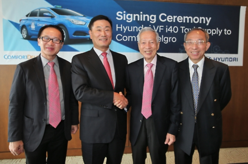 Hyundai Motor to Supply 3,500 i40 Taxis to Singapore