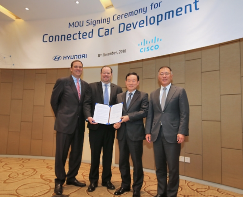 Hyundai Motor Signs MOU to Jointly Develop Connected Car with China