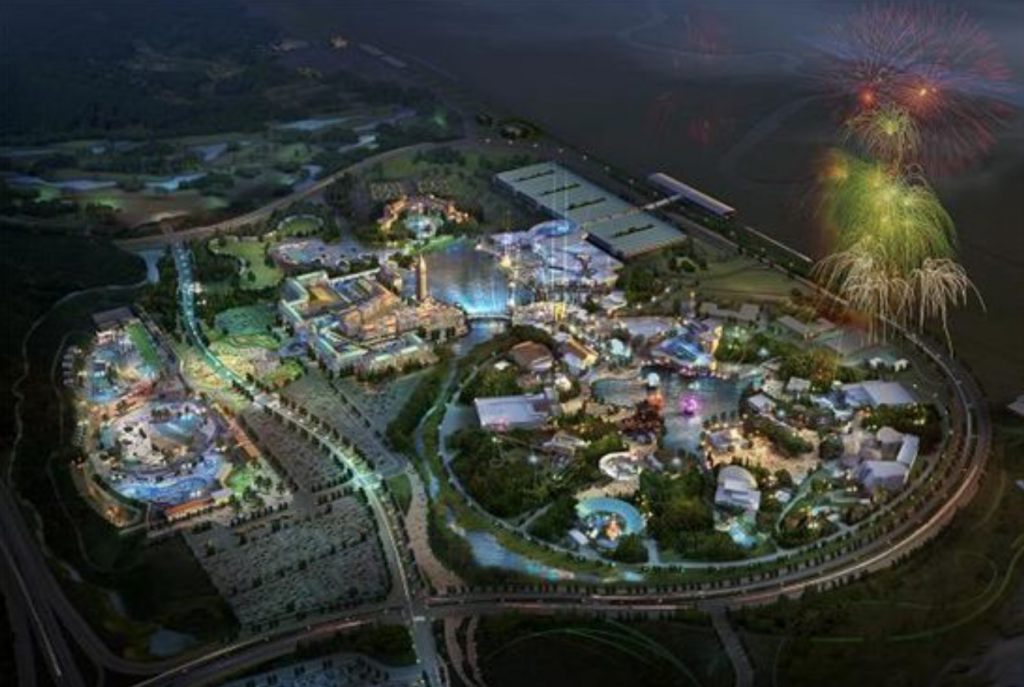 The 5-trillion-won ($4.23 billion) project, which was said to include a Universal Studios theme park, a water park, and a K-wave theme park, already missed a business agreement deadline initially set for August, which was extended to December of this year. (image: K-Water)