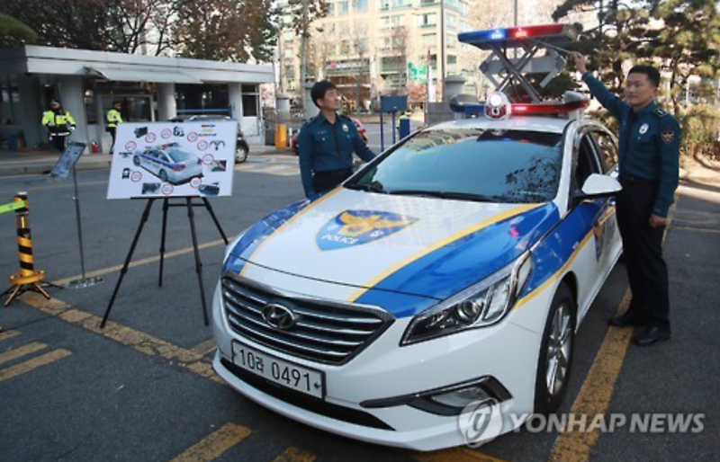 Korea Introduces “Smart Police Vehicles”