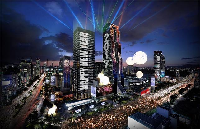 Região COEX de Seul será transformada na "Times Square" Coreana