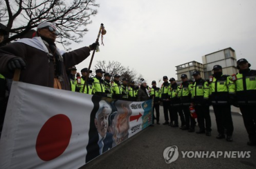 Activists Protest Japanese Emperor’s Birthday
