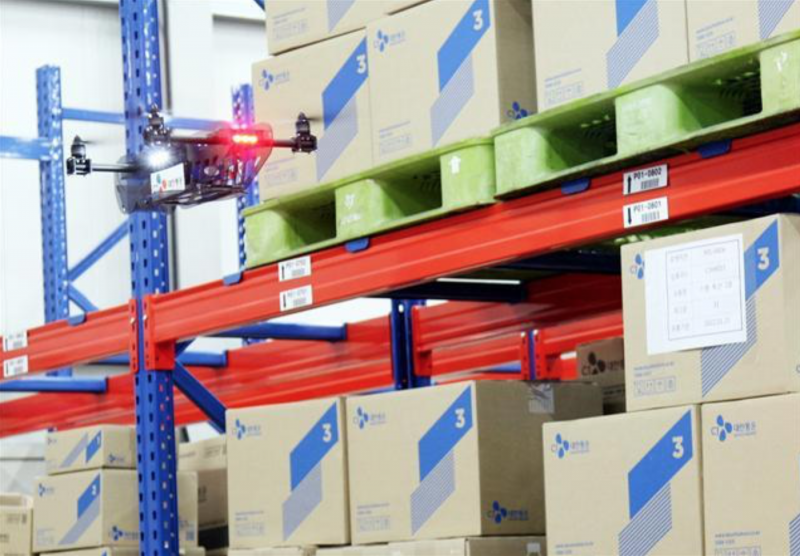 Drones Boost Efficiency at Logistics Distribution Centers
