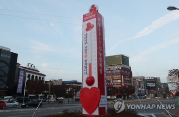 New “Thermometer of Love” Built in Seoul