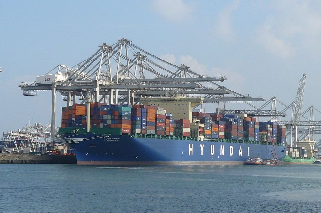 The two other shipping firms are Sinokor Merchant Marine Co., which specializes in shipments between South Korea and China, and Heung-A Shipping Co., which has a well established shipping line to and from Japan. (image: Wikimedia)