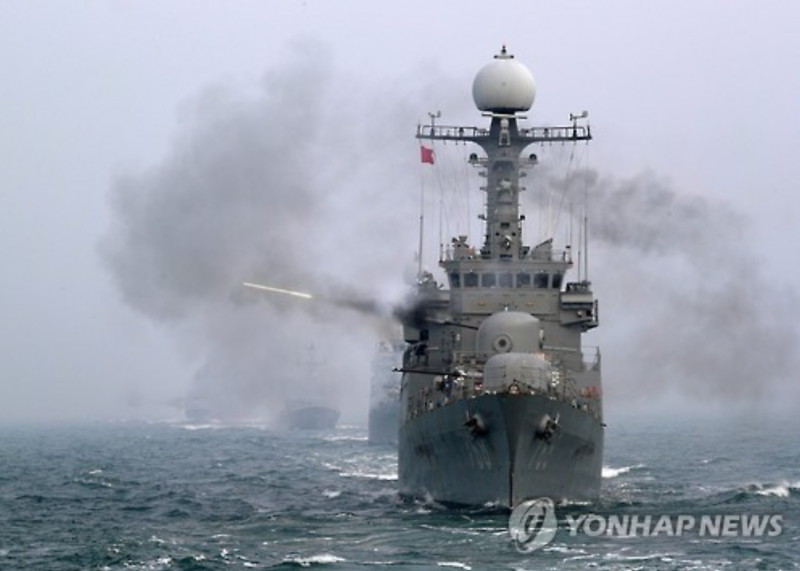 First Show of Force for Korean Navy in 2017