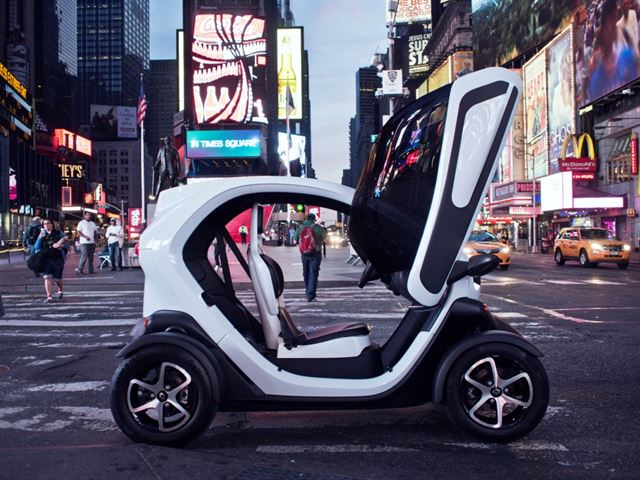French automaker Renault SA's Twizy electric vehicle. (image: Renault Samsung)
