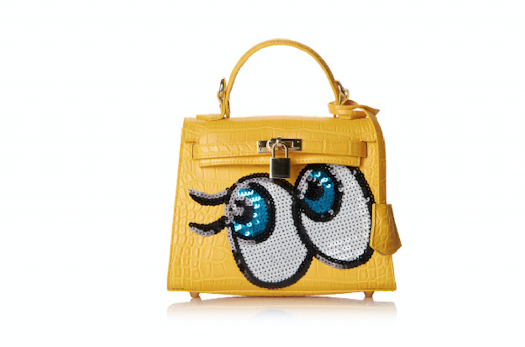 The dispute goes back to November 2015 when Hermès filed a lawsuit against the Korean company, claiming that PLAYNOMORE’s Shy Family and Shy Girl bags – also known as cartoon-eye bags – infringed on the design of its Birkin and Kelly bags. (image: PLAYNOMORE)