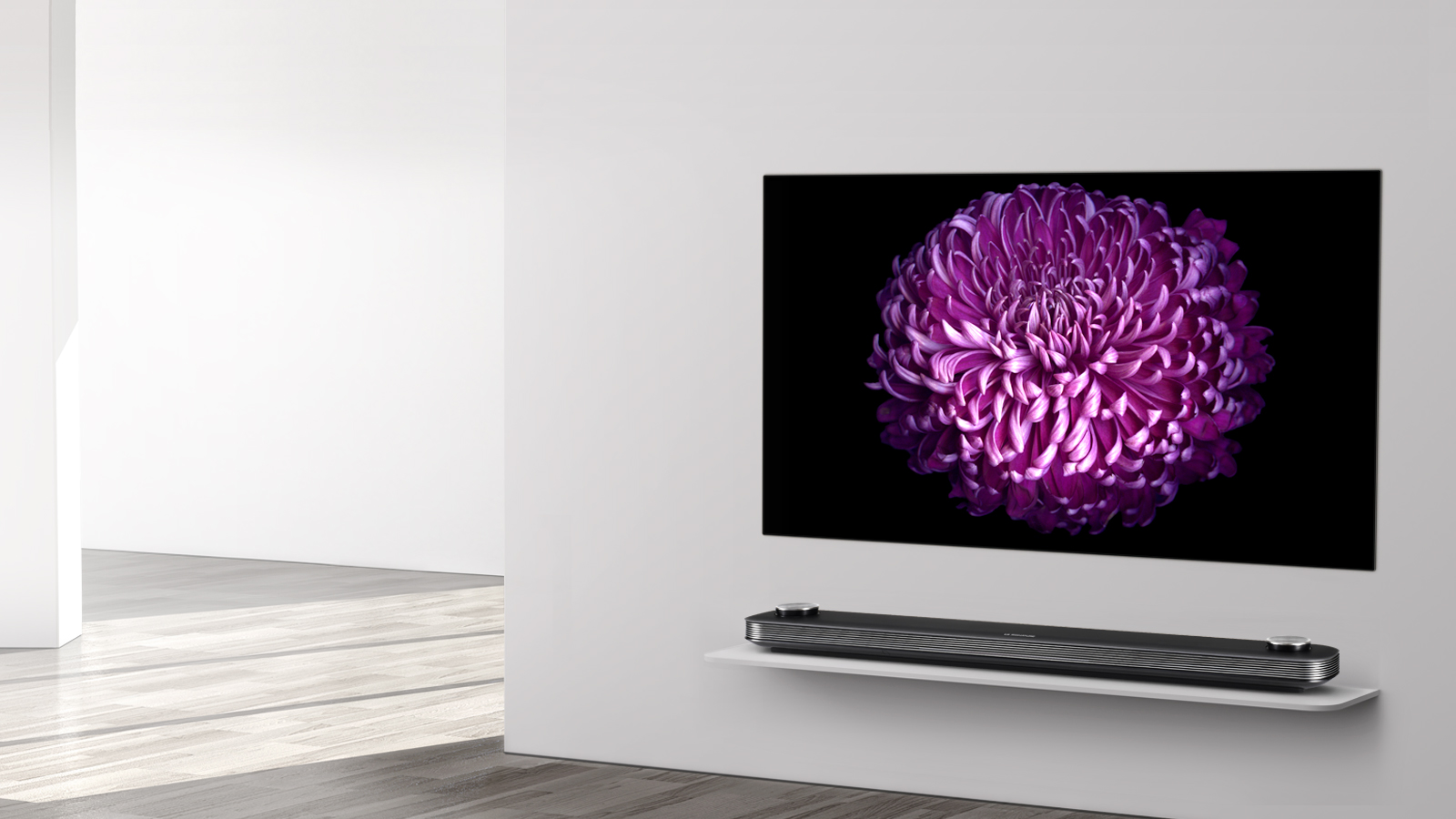 LG's wallpaper TV received praise and grabbed a lot of attention at this year's Consumer Electronics Show in Las Vegas back in January. (Image: LG)