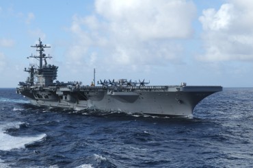 U.S. Sends Message to North Korea with Aircraft Carrier