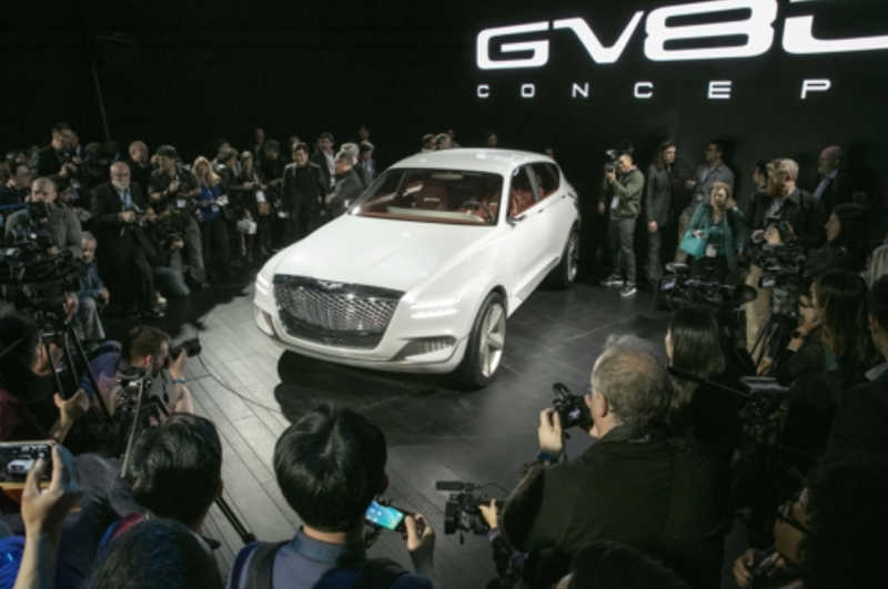 Hyundai Unveils All-New Genesis Concept SUV in New York