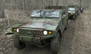 S. Korean Military’s New Tactical Vehicles in Field Test
