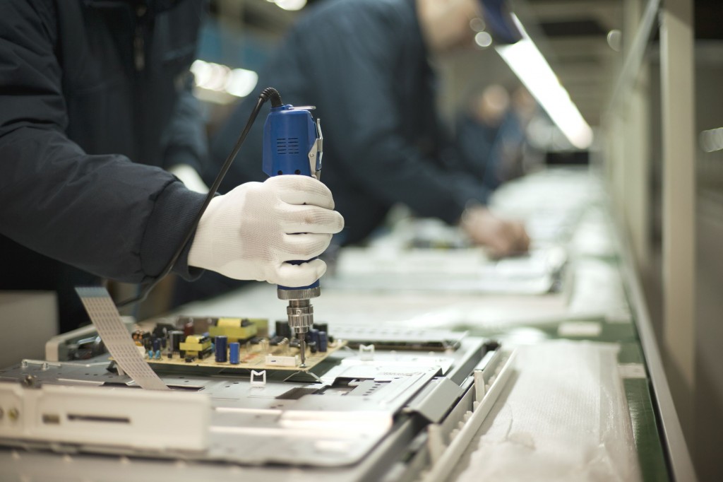 The manufacturing domestic supply index advanced 7.1 percent to stand at a record 112.4 from a year earlier during the January-March period. (image: KobizMedia/ Korea Bizwire)