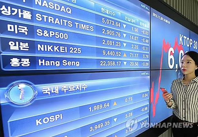 Seoul Stocks Down 0.39% on Profit-Taking