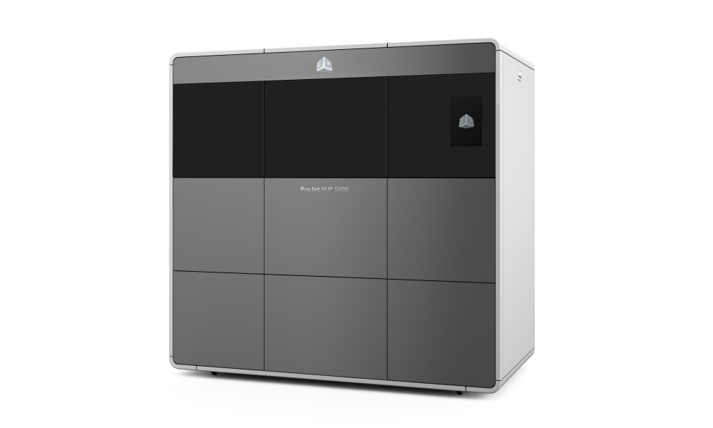 3D Systems’ new ProJet MJP 5600 multi-material composite 3D printer delivers a new price performance standard for large format, multi-material printers. (image: 3D Systems)
