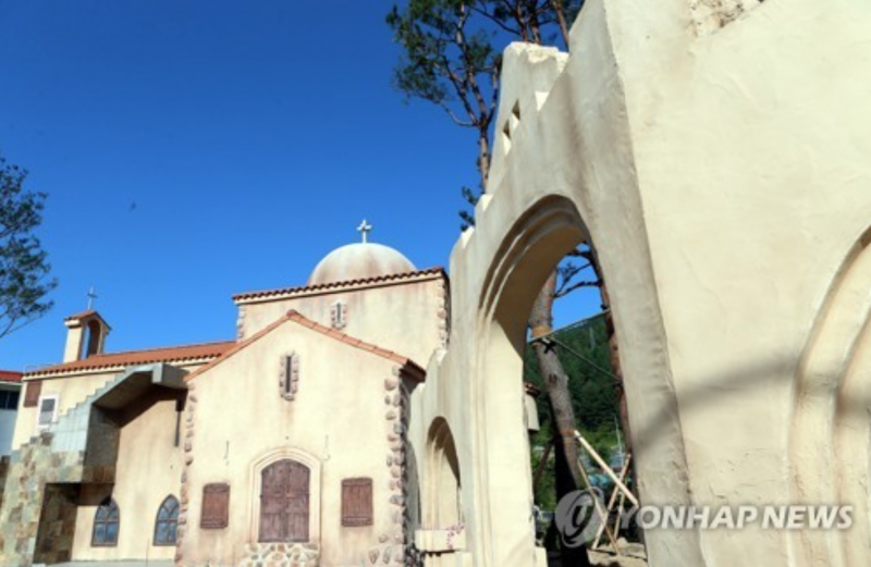 Greek Church from K-Drama ‘Descendants of the Sun’ Restored in Taebaek