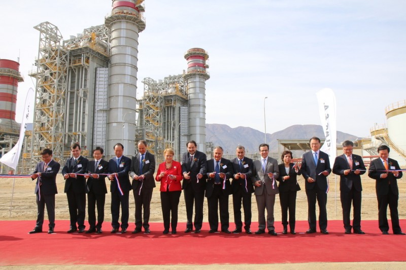 S. Korean Firms Celebrate Power Plant Completion in Chile