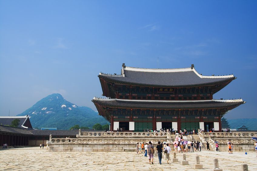 Gyeongbokgung, also known as Gyeongbokgung Palace or Gyeongbok Palace, the main royal palace of the Joseon dynasty, is one of the most popular tour destinations in South Korea. (Imgae credit: Kobiz Media)
