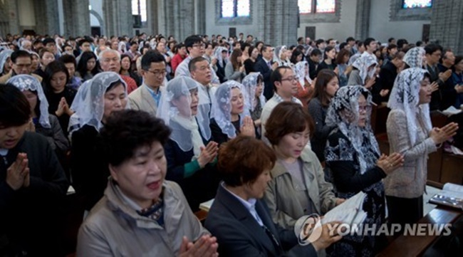 S. Korea’s Catholic Population Estimated at 5.6 Million in 2015