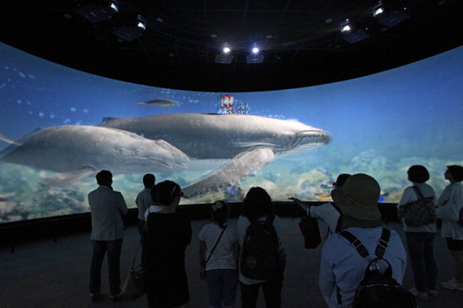 Ulsan Opens Whale-Themed 3D Movie Theater