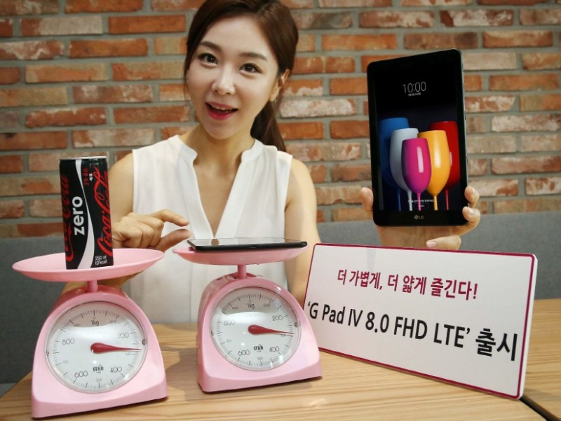 LG Releases New Tablet with Improved Portability