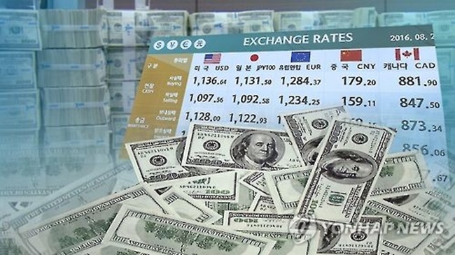 "Foreign exchange rates will be decided autonomously by the market," Deputy Finance Minister Hwang Kun-il said at a symposium in Seoul. "But the government will take action if the rates experience a wide fluctuation in line with standing procedures." (Image: Yonhap)