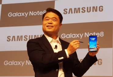 Samsung Releases Galaxy Note 8 in India